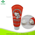 Embalaje plástico cosmético rojo del tubo de Hello Kitty 100ml